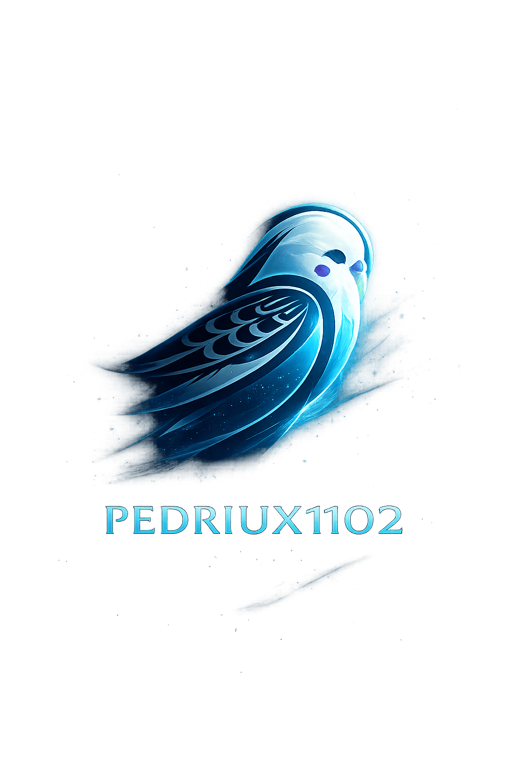 PEDRIUX1102 — premium budgie mark and wordmark